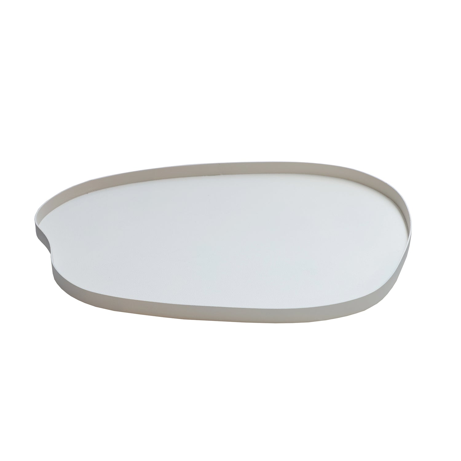 Vase The World - Bariri S ivory L35 x B30 x H2 cm