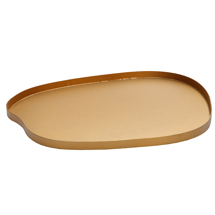 Vase The World - Bariri M gold L50 x B40 x H2 cm