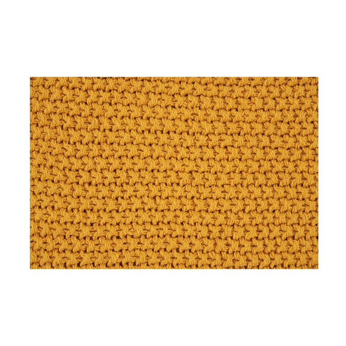 Artichok Geeske Katoenen Plaid - Okergeel