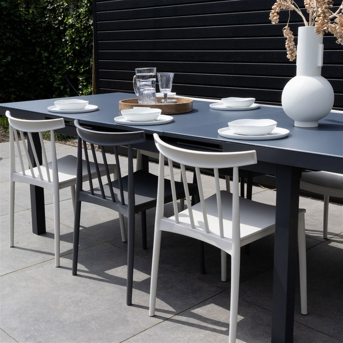 Giga Meubel  Uitschuifbare Tuintafel Aluminium 180-240cm - Tafel Brody