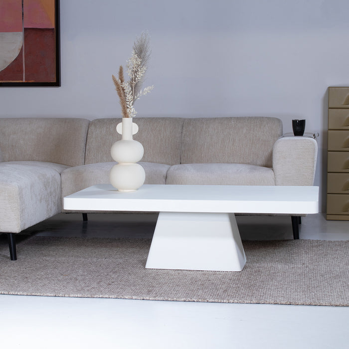 Giga Meubel - Salontafel Avia Rechthoek Wit 130cm