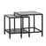Giga Living - Bijzettafel Bronco Set Zwart Metaal