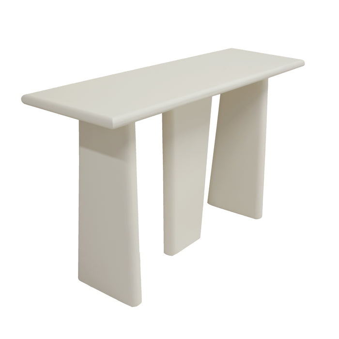 Giga Meubel - Sidetable Beige - Mangohout - 130 cm - Sidetable Chiara