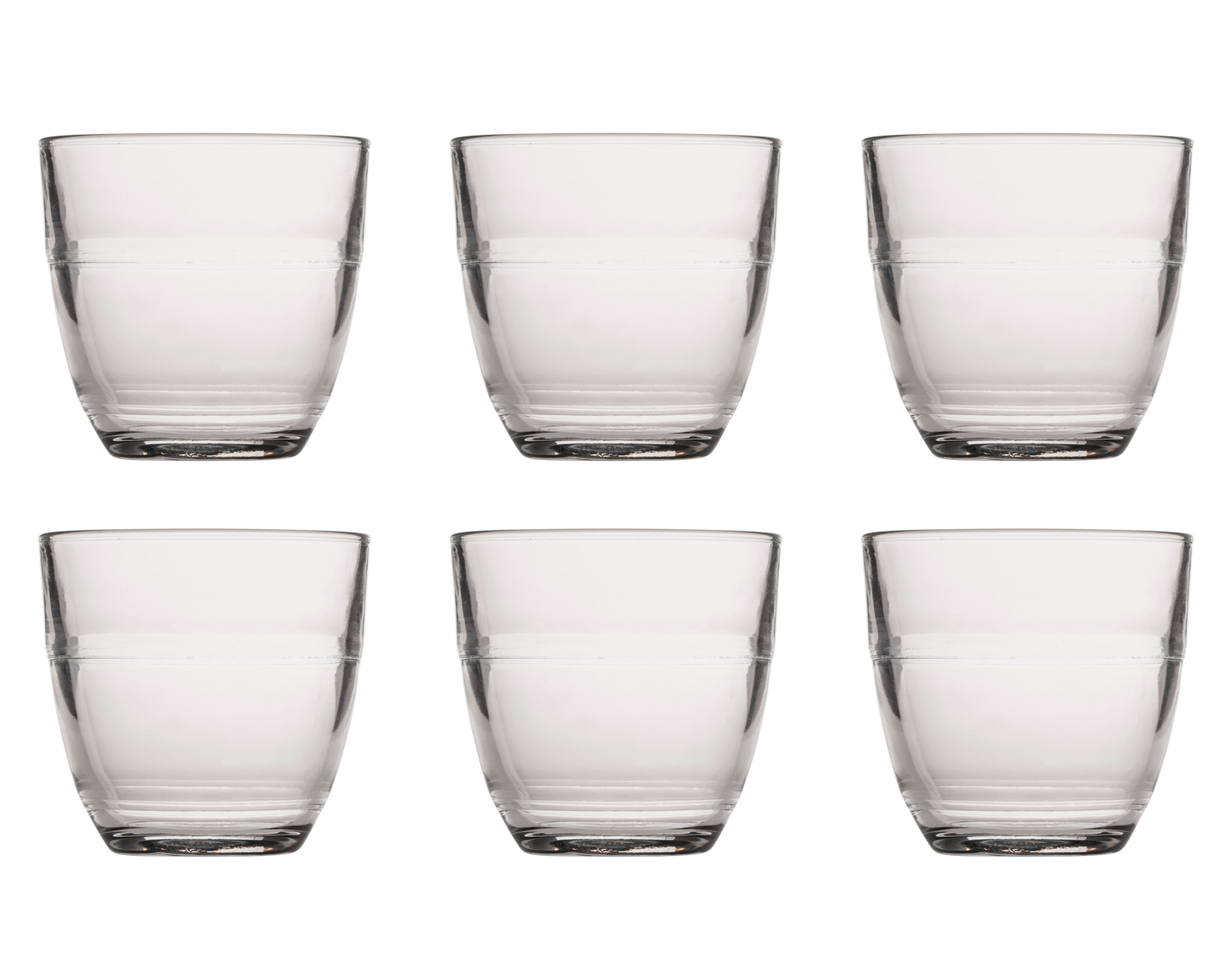 Duralex Gigogne Waterglas 22 cl - Gehard glas - 6 stuks