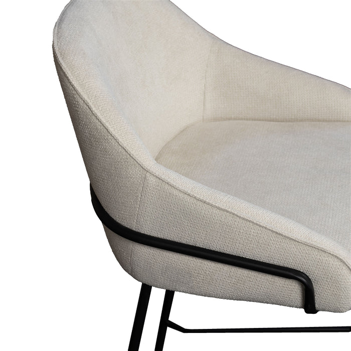 Giga Meubel - Barkruk Maxime Beige  - Set van 2