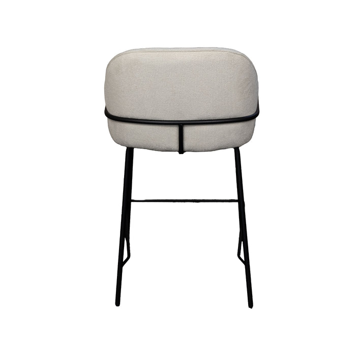 Giga Meubel - Barstoel Maxime Beige  - Set van 2