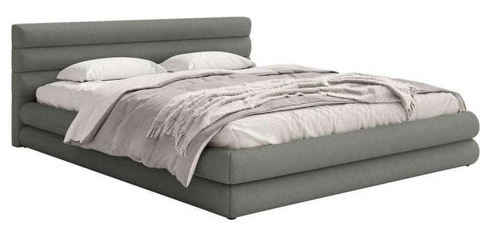 NADUVI Collection Gestoffeerd bed Alvaro chenille 180 x 200 met