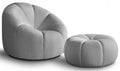 NADUVI Collection Fauteuil met poef Plush