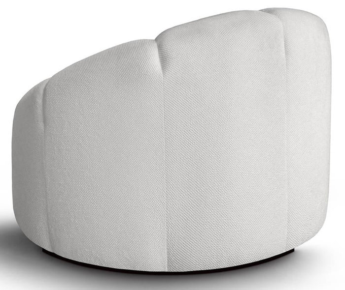 NADUVI Collection Fauteuil met poef Plush