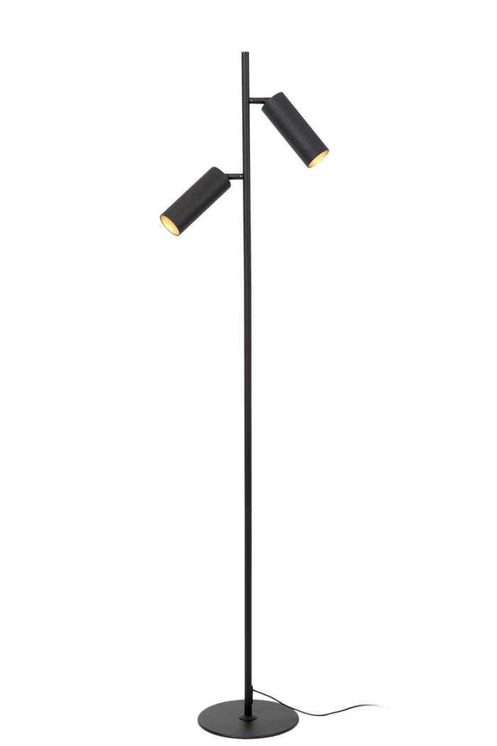 Lucide CLUBS Vloerlamp - Zwart