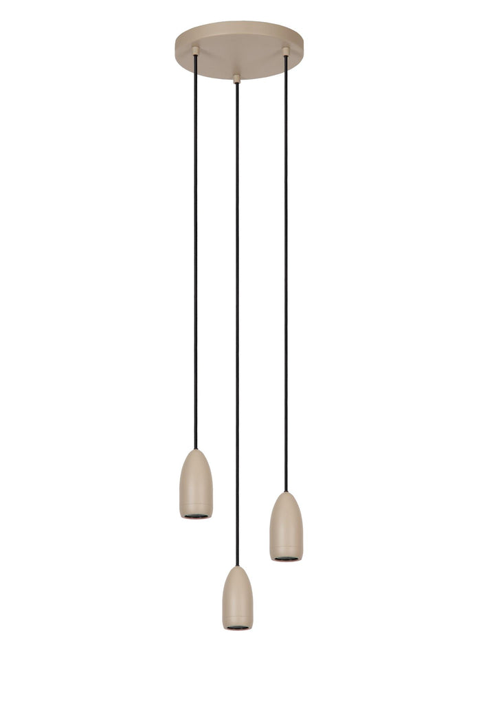 Lucide EVORA Hanglamp - Taupe