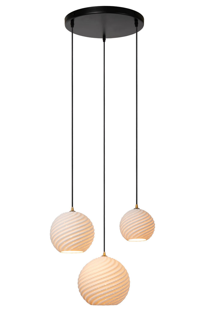 Lucide BINA Hanglamp - Wit