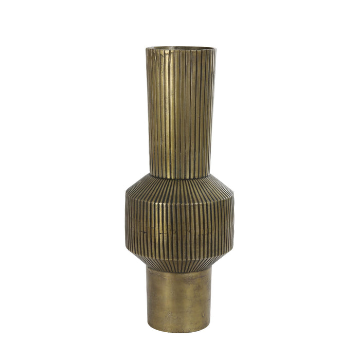 Light & Living Vaas Benzo - Antiek Brons - Ø23cm
