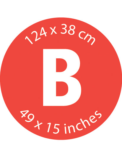 Brabantia Strijkplank B met Strijkijzerhouder - 124x38 cm