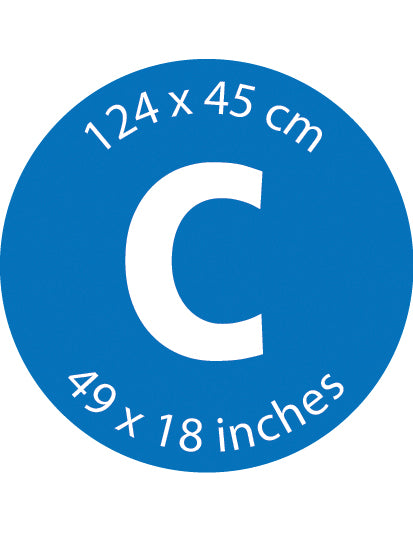 Brabantia Strijkplank C met Stoomunithouder - 124x45 cm