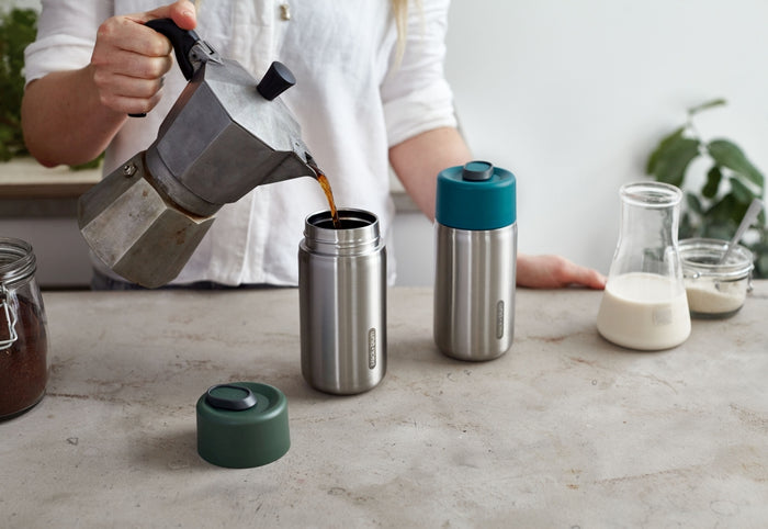 Black+Blum RVS Thermosbeker - 340ml - Blauw