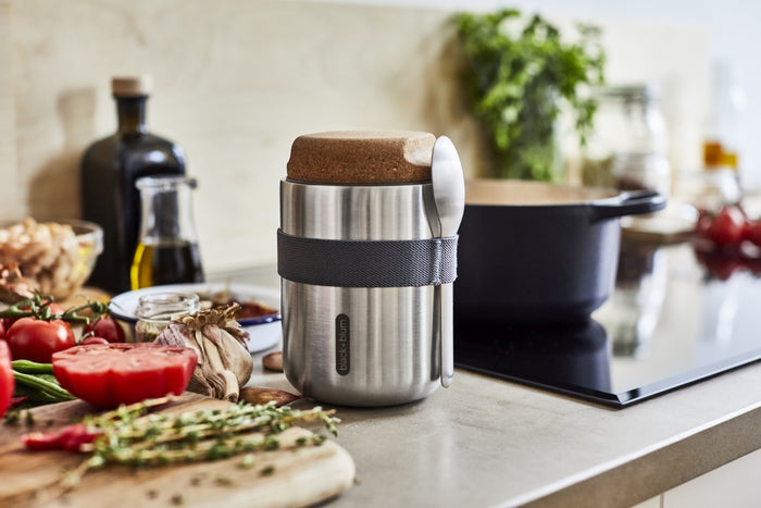 Black+Blum RVS Thermos Voedselcontainer - 550ml - Grijs