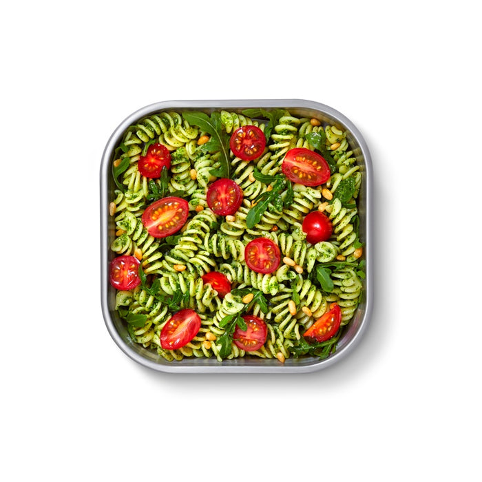 Black+Blum RVS Lunchbox - Geschikt voor Magnetron - Vierkant - 1.4 Ltr