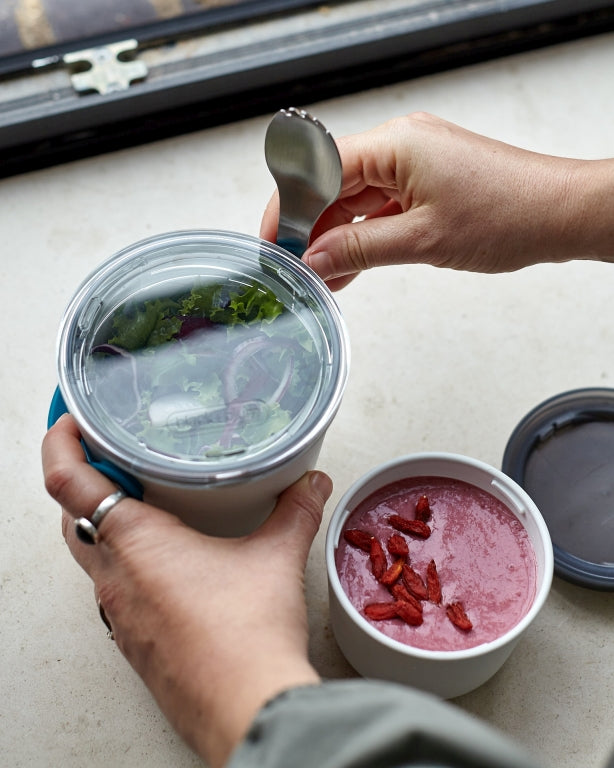 Black+Blum Lunch Pot Original - Lunchbox - 300 + 600ml - Blauw