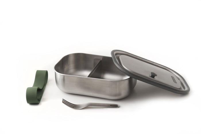 Black+Blum RVS Lunchbox - 1 Ltr - Groen