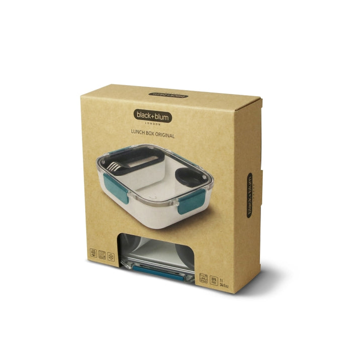 Black+Blum Lunchbox Original - 3 vakken - Blauw