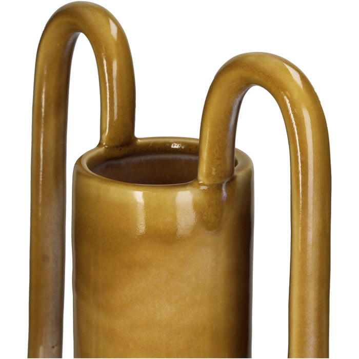 Kersten Vaas - Geel - Ø 23 cm