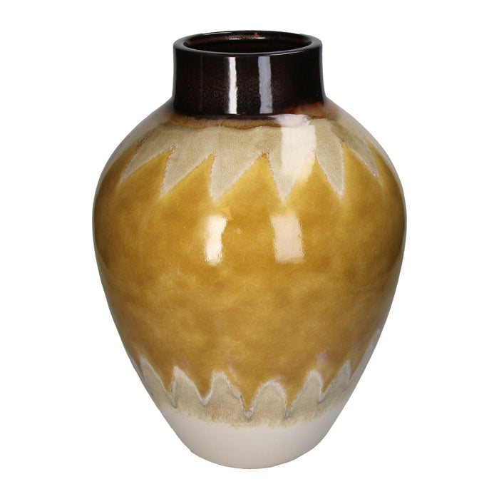 Kersten Vaas - Geel - Ø 28 cm