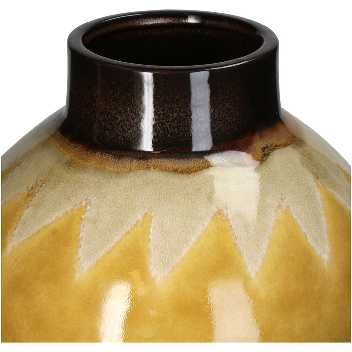 Kersten Vaas - Geel - Ø 28 cm