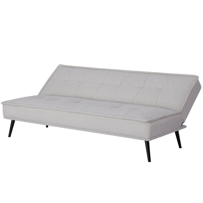 Giga Meubel - Slaapbank Beige 180cm - Metaal & Stof - Bank Kathy