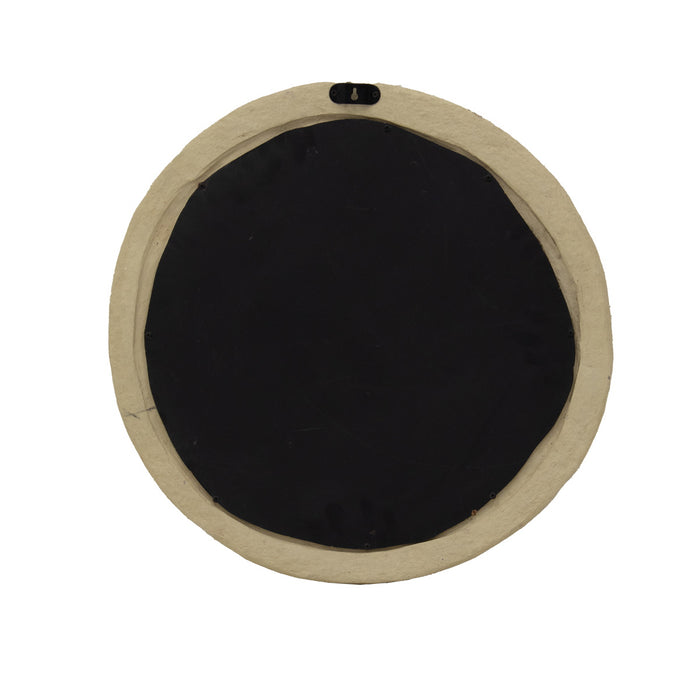 Giga Meubel - Spiegel Paige Naturel Rond 110cm