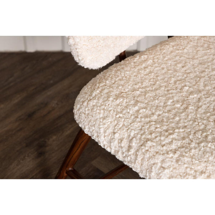 Svea - Miso fauteuil - teddy - wit