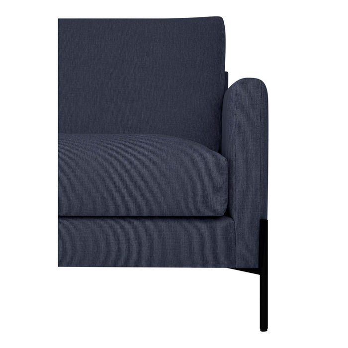 by fonQ Lunge Hoekbank met Chaise Longue Links / Rechts - Donkergrijs