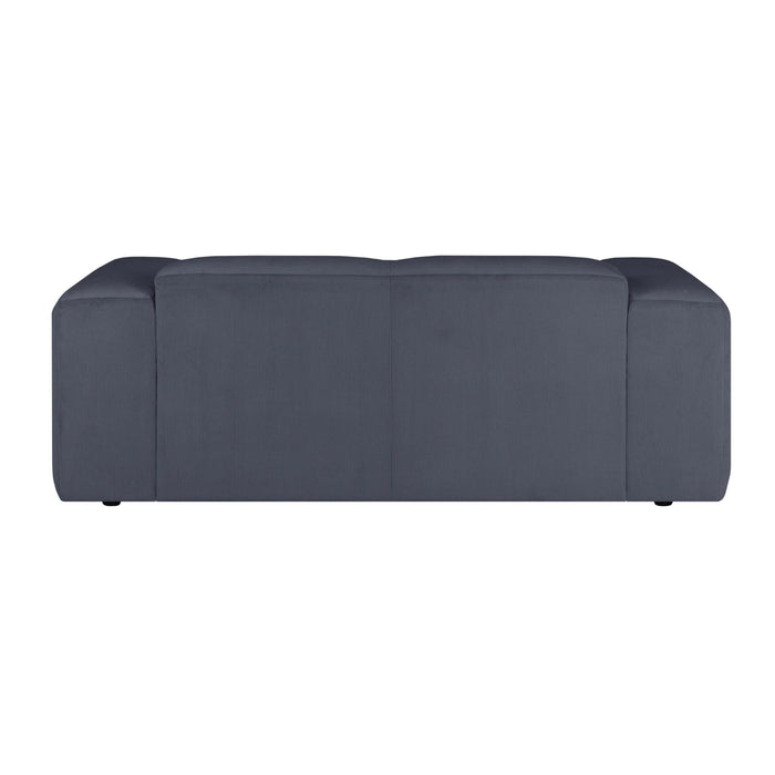 by fonQ Wonder 2-zitsbank  - Rib - Blauwgrijs