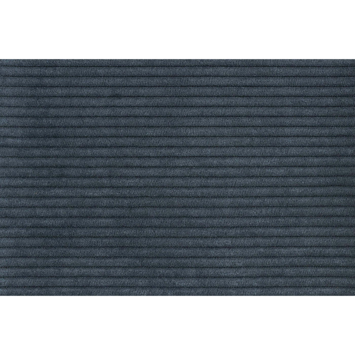by fonQ Wonder 5-zits Hoekbank Rechts - Open Eind - Rib - Navy