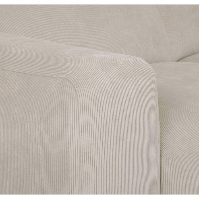 by fonQ Wonder 3-zitsbank - Rib - Beige