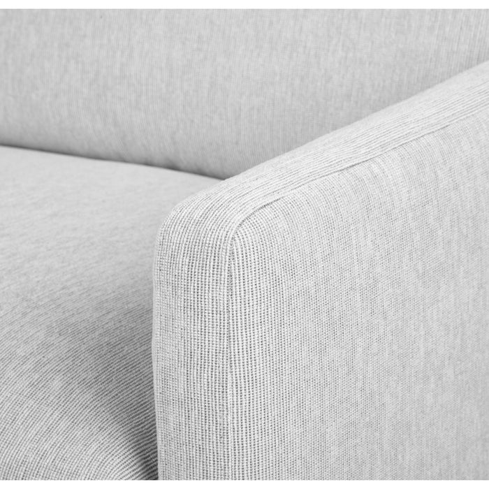 by fonQ Lunge Hoekbank Links - Lichtgrijs