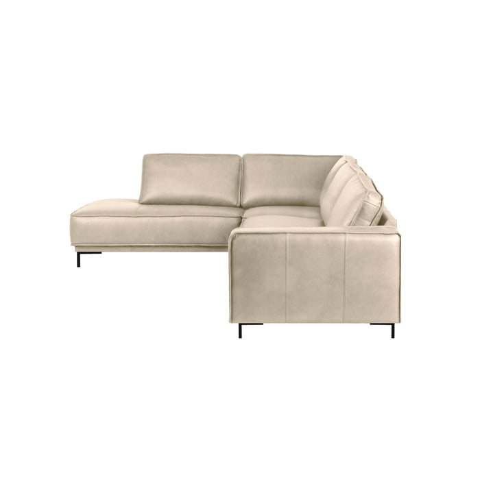 by fonQ Brisk Hoekbank Links - Buffelleer - Beige