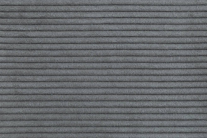 by fonQ Wonder 5-zits Hoekbank met Chaise Longue Links - Rib - Grijs