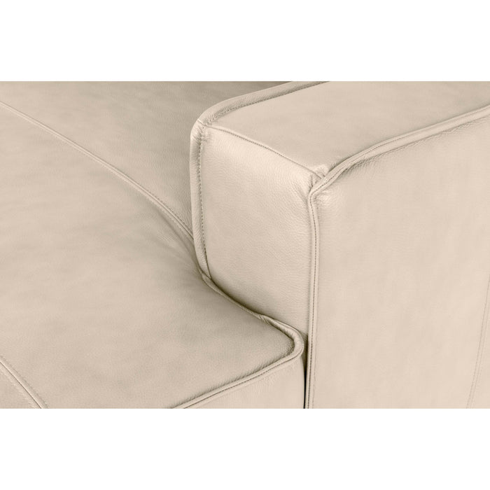 by fonQ Brisk Hoekbank met Chaise Longue Rechts - Buffelleer - Beige