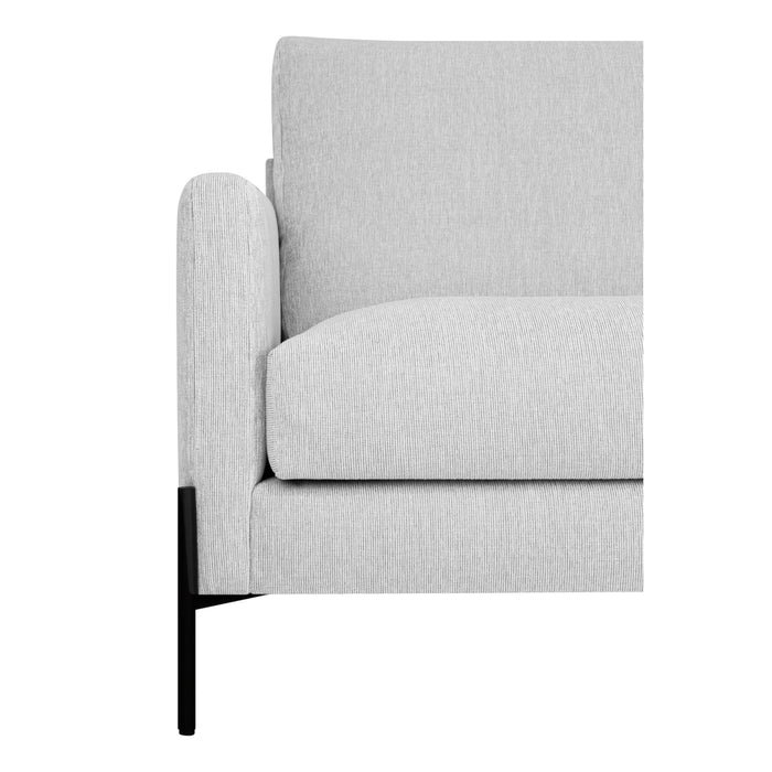 by fonQ Lunge Hoekbank Rechts - Lichtgrijs