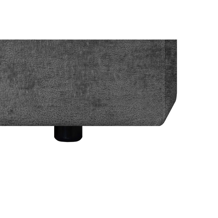 by fonQ  Plume 3-zits Hoekbank met Chaise Longue Links - Chenille - Antraciet