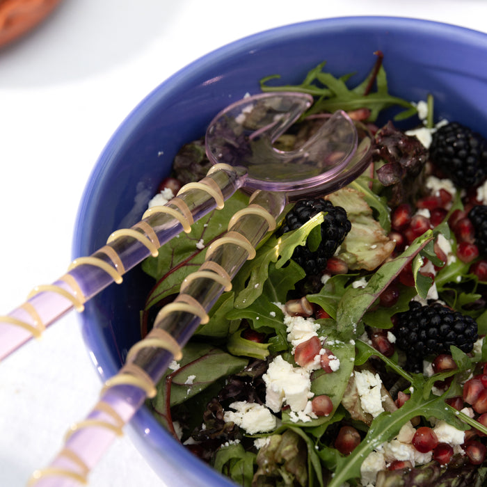 &k amsterdam Sling Saladebestek - Roze