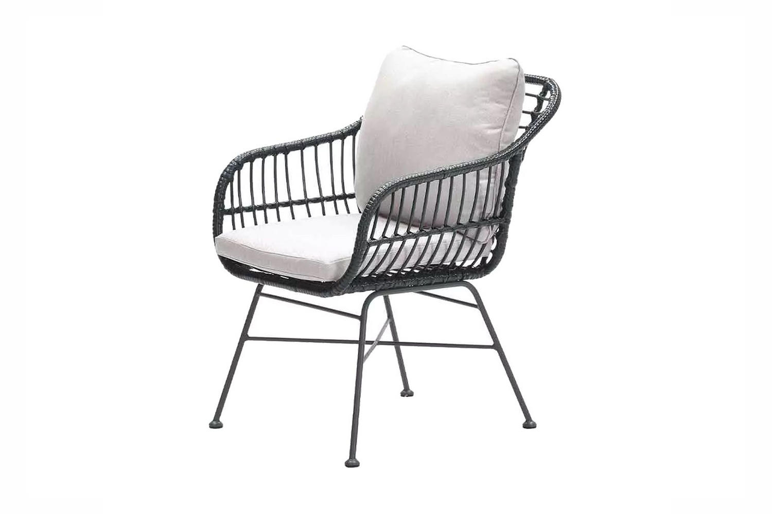 Garden Impressions Margriet tuinstoel - Zwart|Zand