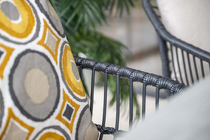 Garden Impressions Margriet tuinstoel - Zwart|Zand