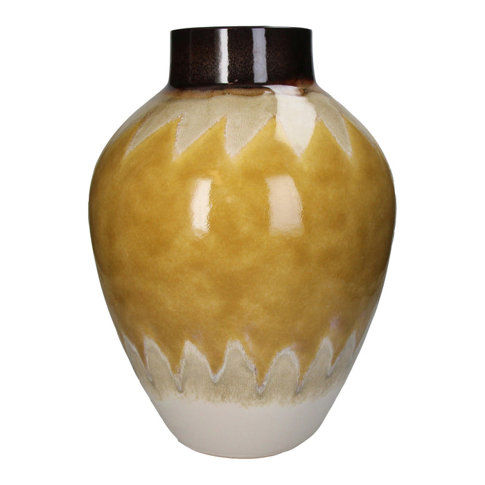 Kersten Vaas - Geel - Ø 28 cm