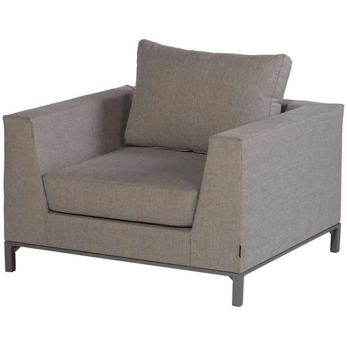 WOOOD Sicilië Loungestoel – All Weather – Taupe – 100x88x60