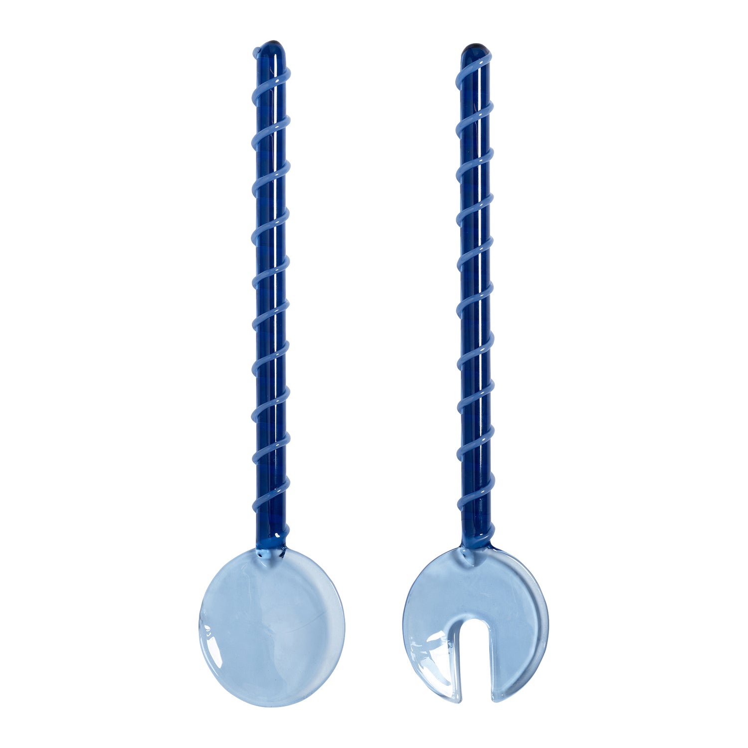 &k amsterdam Sling Saladebestek - Blauw