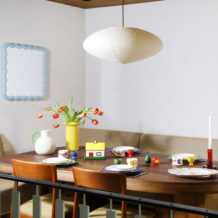 &klevering Zigzag Spiegel H 60 cm - Mist