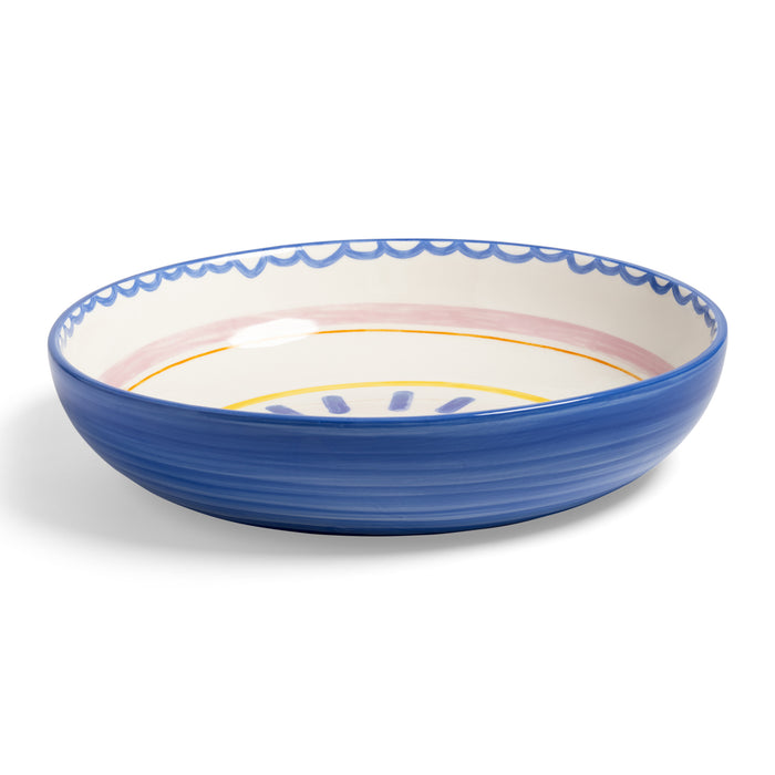 &k amsterdam Boavista Saladekom Ø 30 cm - Blauw
