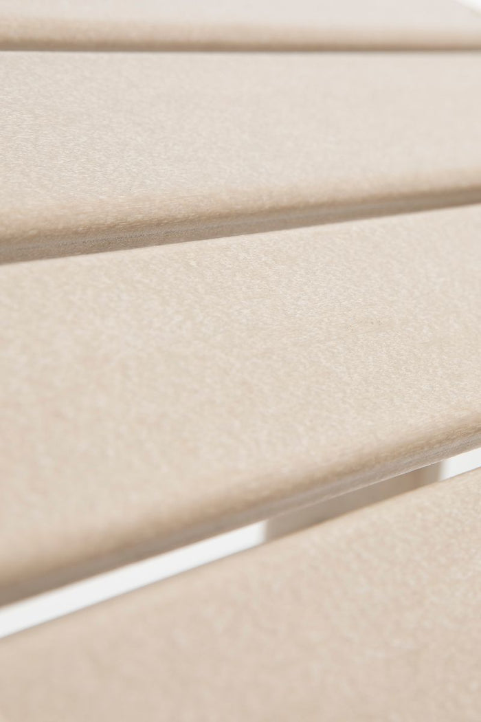 Sissy-Boy Lichtbruine fanback chair voetenbankje